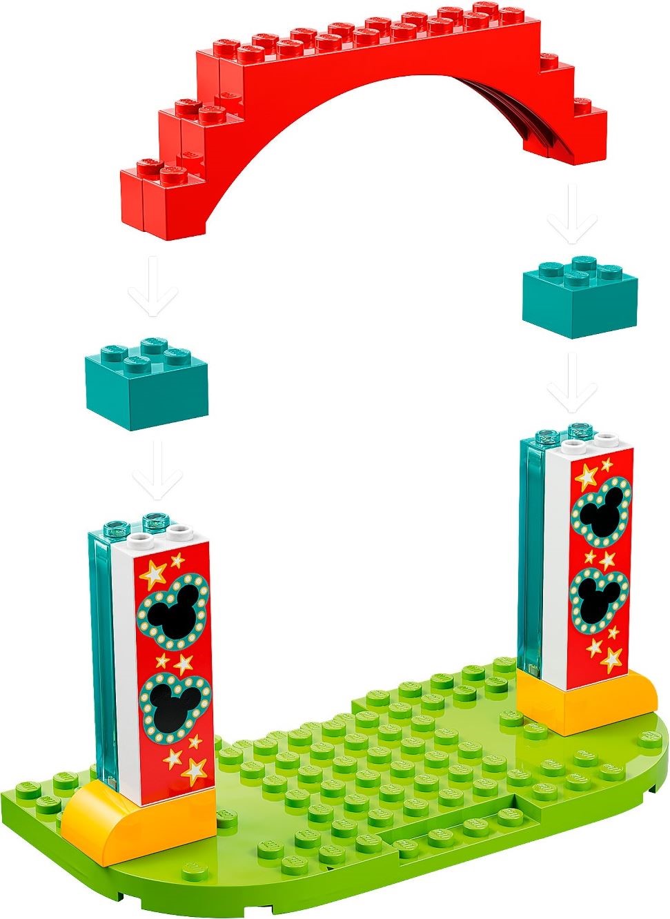 LEGO Disney 10778 Mickey, Minnie and Goofy's Fairground Fun- Auzzi Store