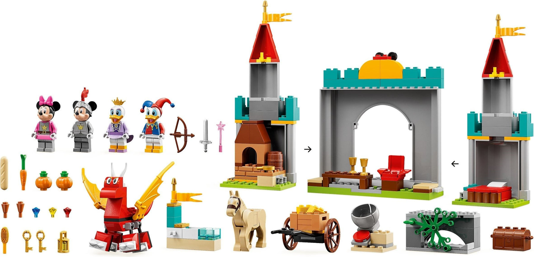 LEGO Disney 10780 Mickey and Friends Castle Defenders- Auzzi Store