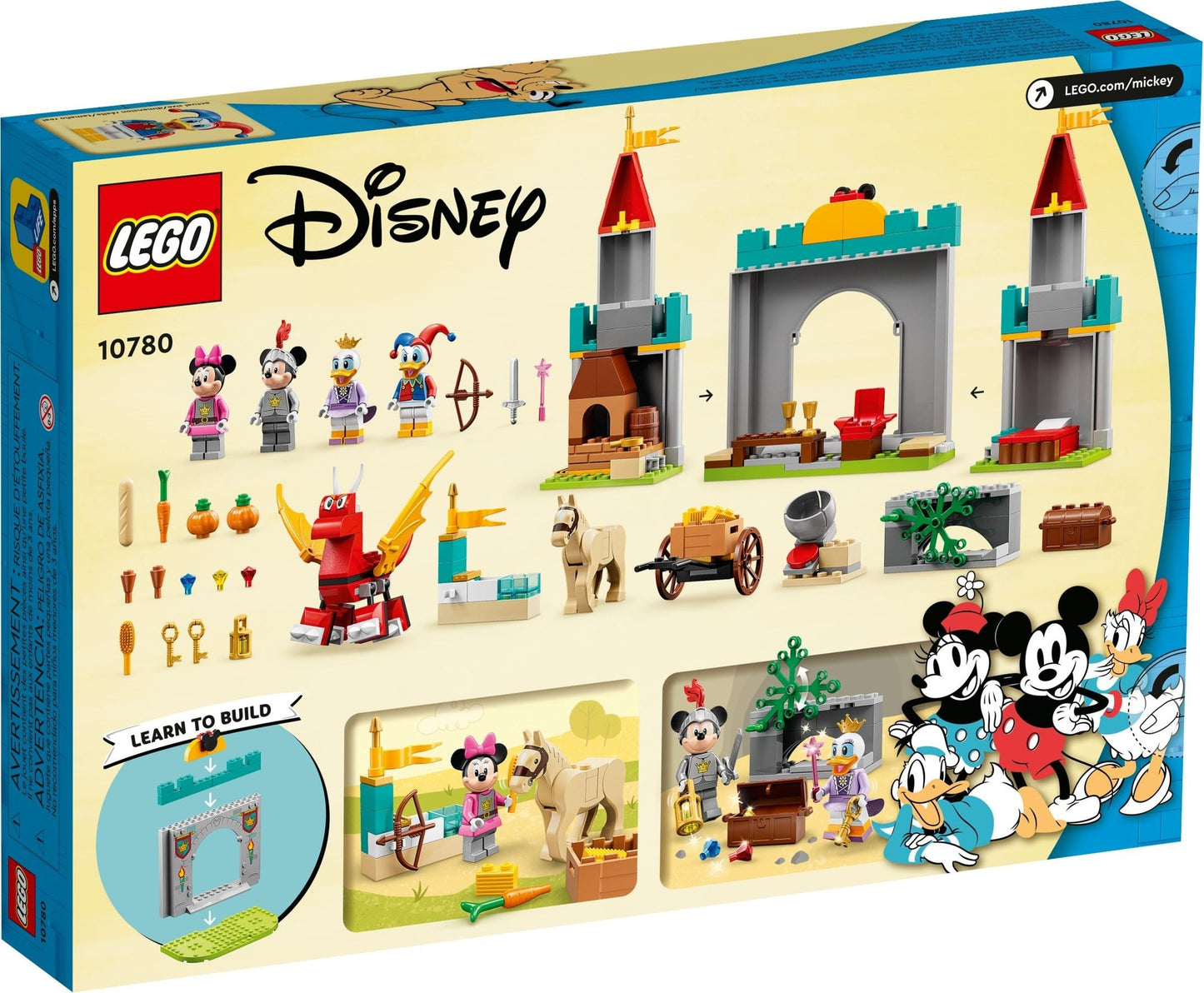 LEGO Disney 10780 Mickey and Friends Castle Defenders- Auzzi Store