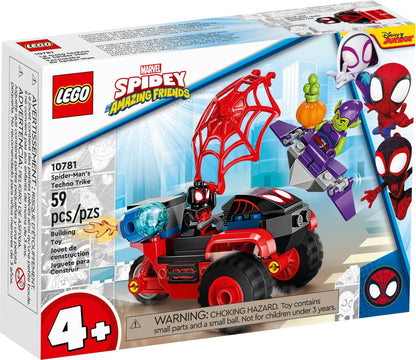 LEGO 10781 Super Heroes Miles Morales: Spider-Man’s Techno Trike- Auzzi Store