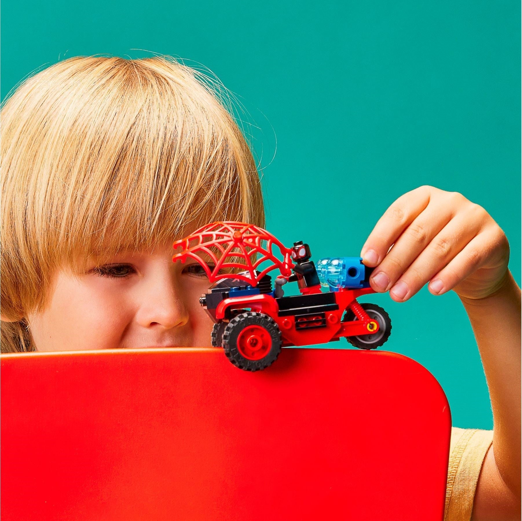 LEGO 10781 Super Heroes Miles Morales: Spider-Man’s Techno Trike- Auzzi Store