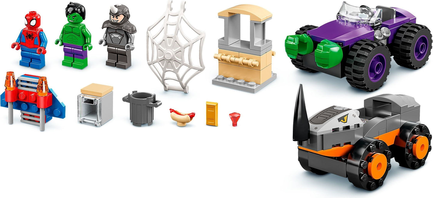 LEGO 10782 Hulk vs. Rhino Truck Showdown: Spidey & Friends