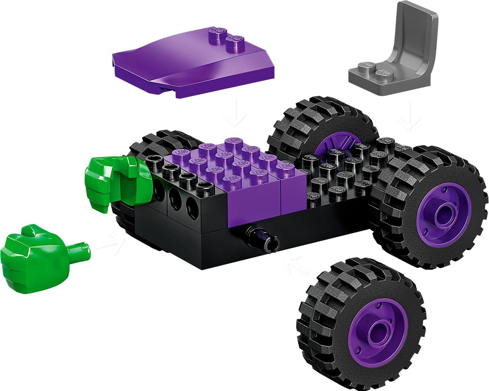 LEGO 10782 Hulk vs. Rhino Truck Showdown: Spidey & Friends - SuperSaverAU - view 5