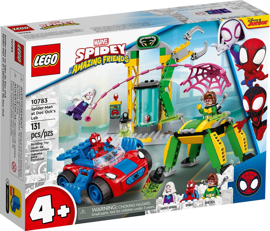 LEGO 10783 Spider-Man vs. Doc Ock Lab Playset - SuperSaverAU - view 1