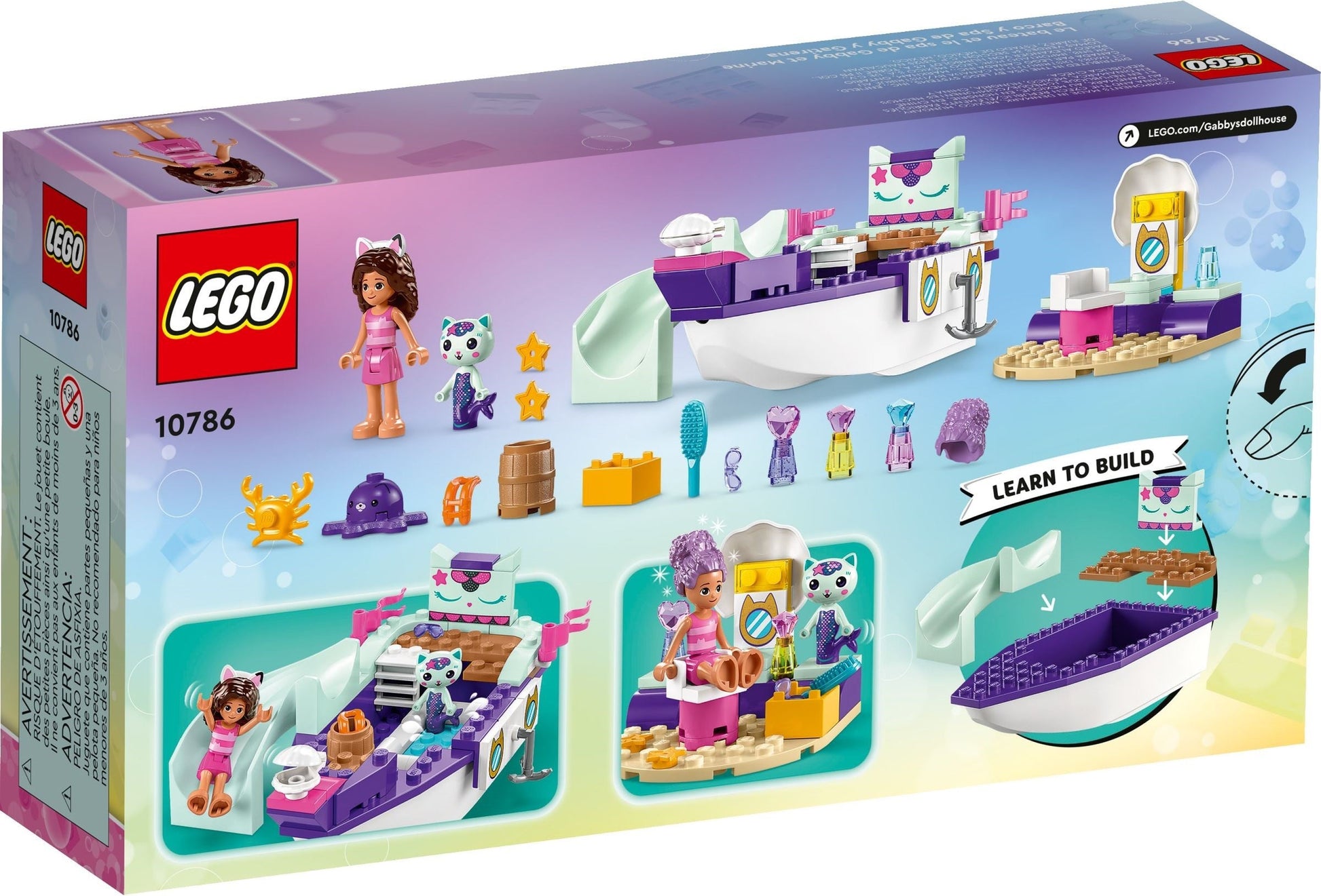LEGO 10786 Gabby & MerCat's Ship & Spa- Auzzi Store