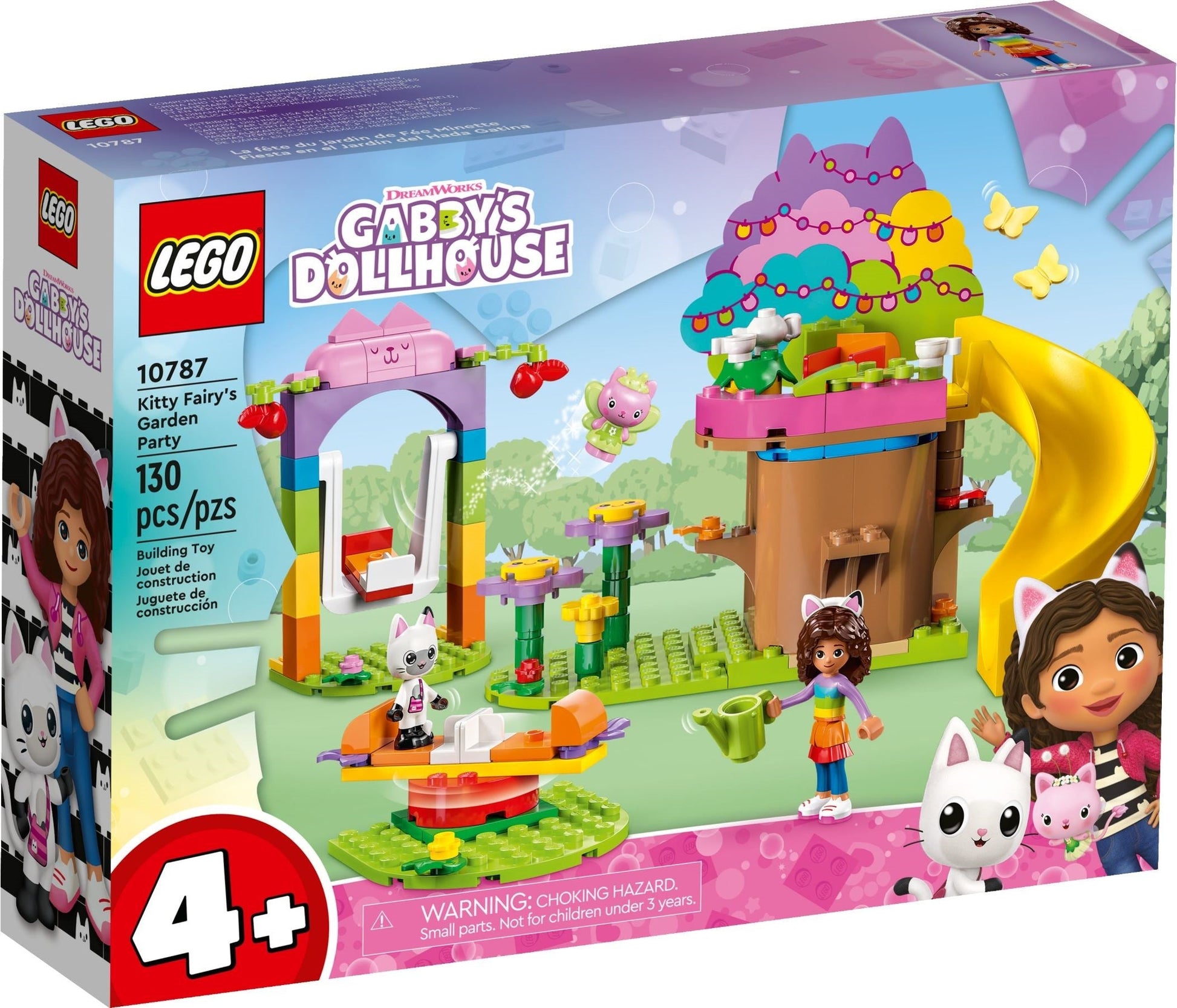 LEGO 10787 Gabby's Dollhouse Kitty Fairy's Garden Party- Auzzi Store