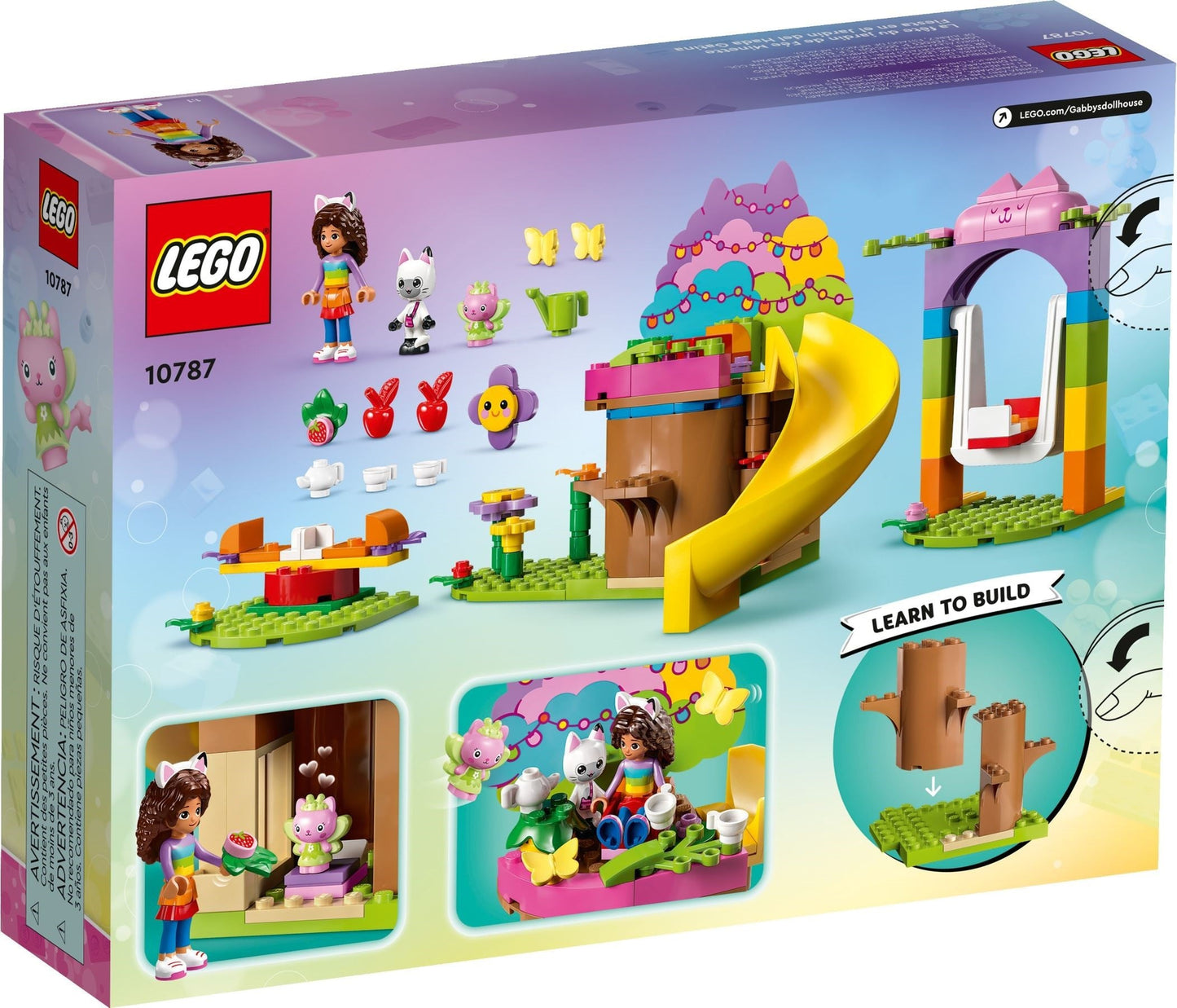 LEGO 10787 Gabby's Dollhouse Kitty Fairy's Garden Party- Auzzi Store