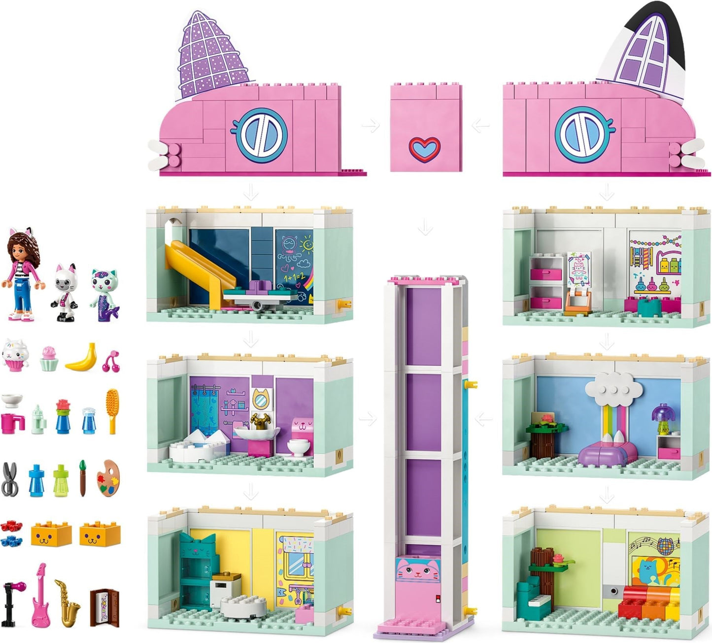 LEGO 10788 Gabby's Dollhouse- Auzzi Store