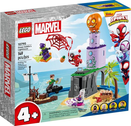 LEGO Marvel Series 10790 Team Spidey at Green Goblin's Lighthouse- Auzzi Store