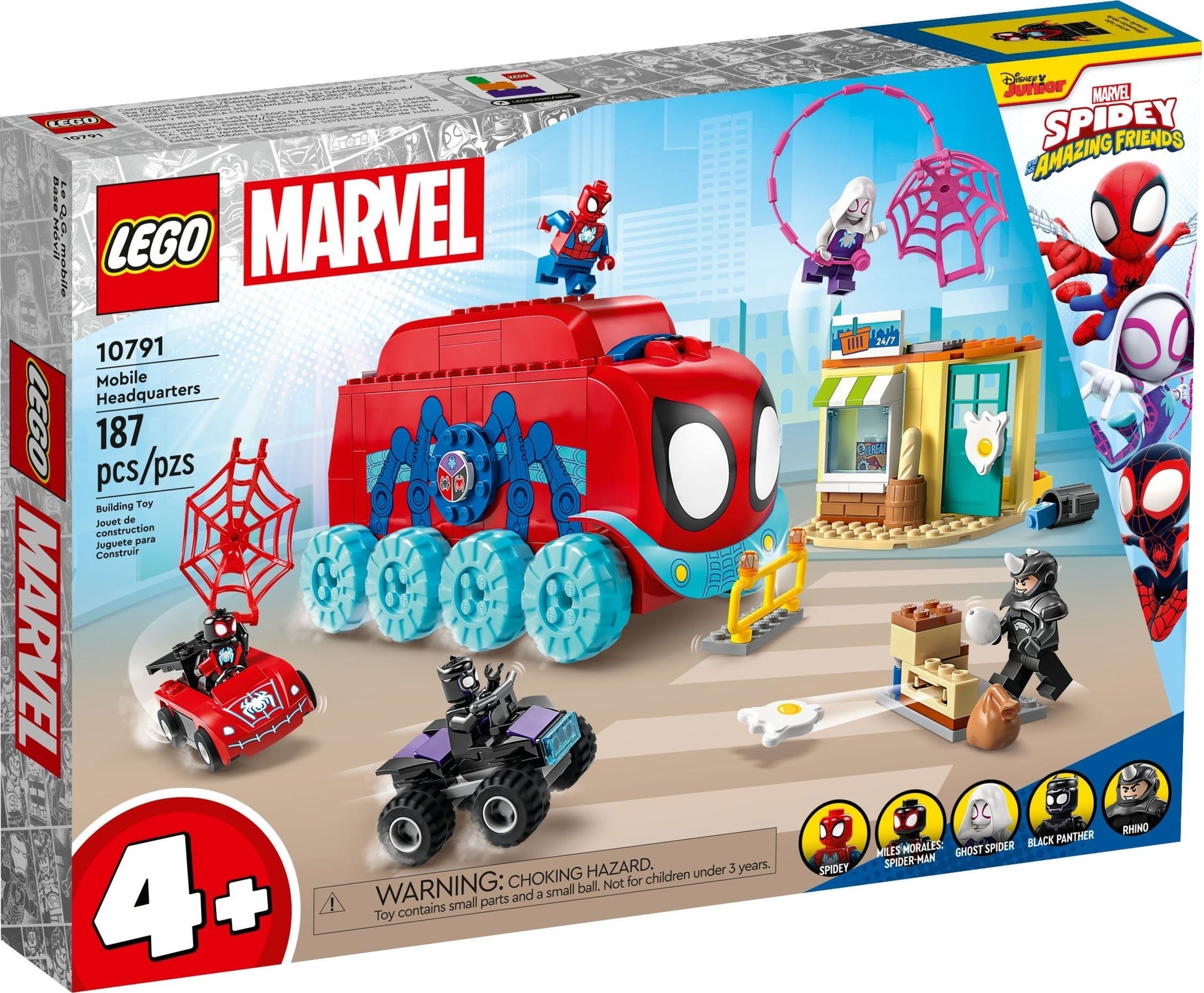 LEGO Marvel Series 10791 Team Spidey's Mobile Headquarters- Auzzi Store