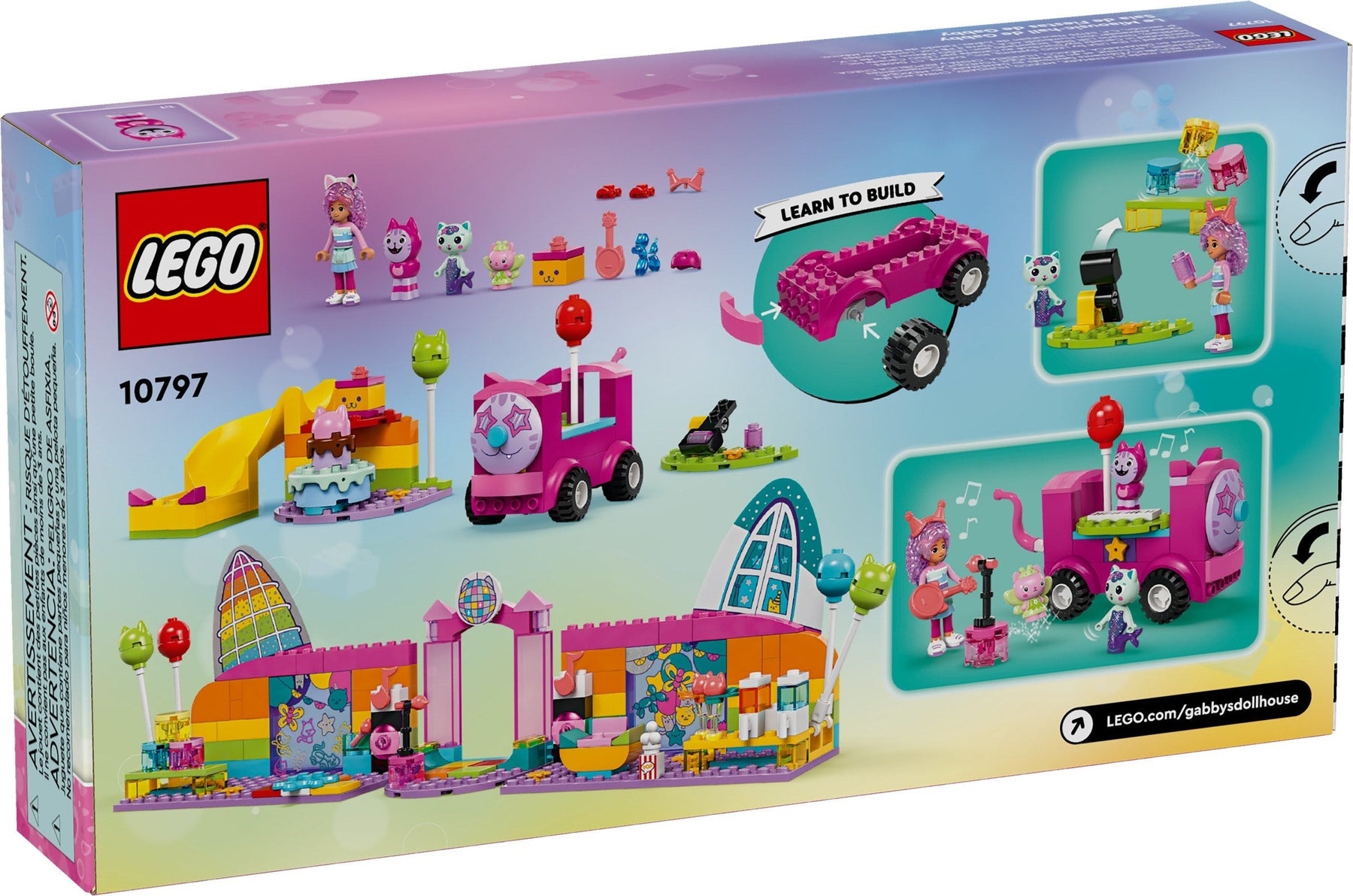 LEGO 10796 Gabby's Dollhouse Party Room - SuperSaverAU - view 3