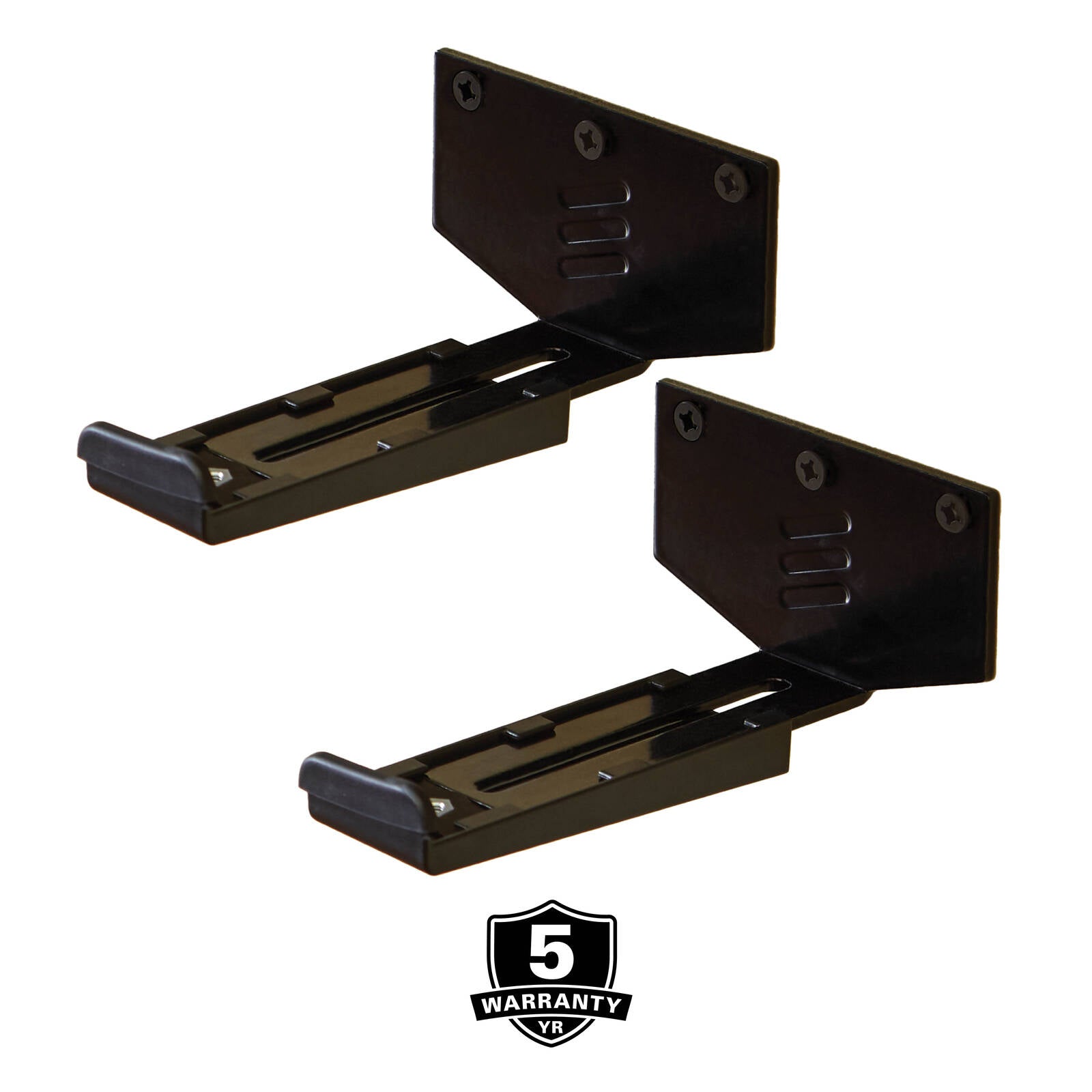 Sanus Soundbar Wall Mount, Holds Soundbars Up to 9.07kg, Horizontal, Hardware Included