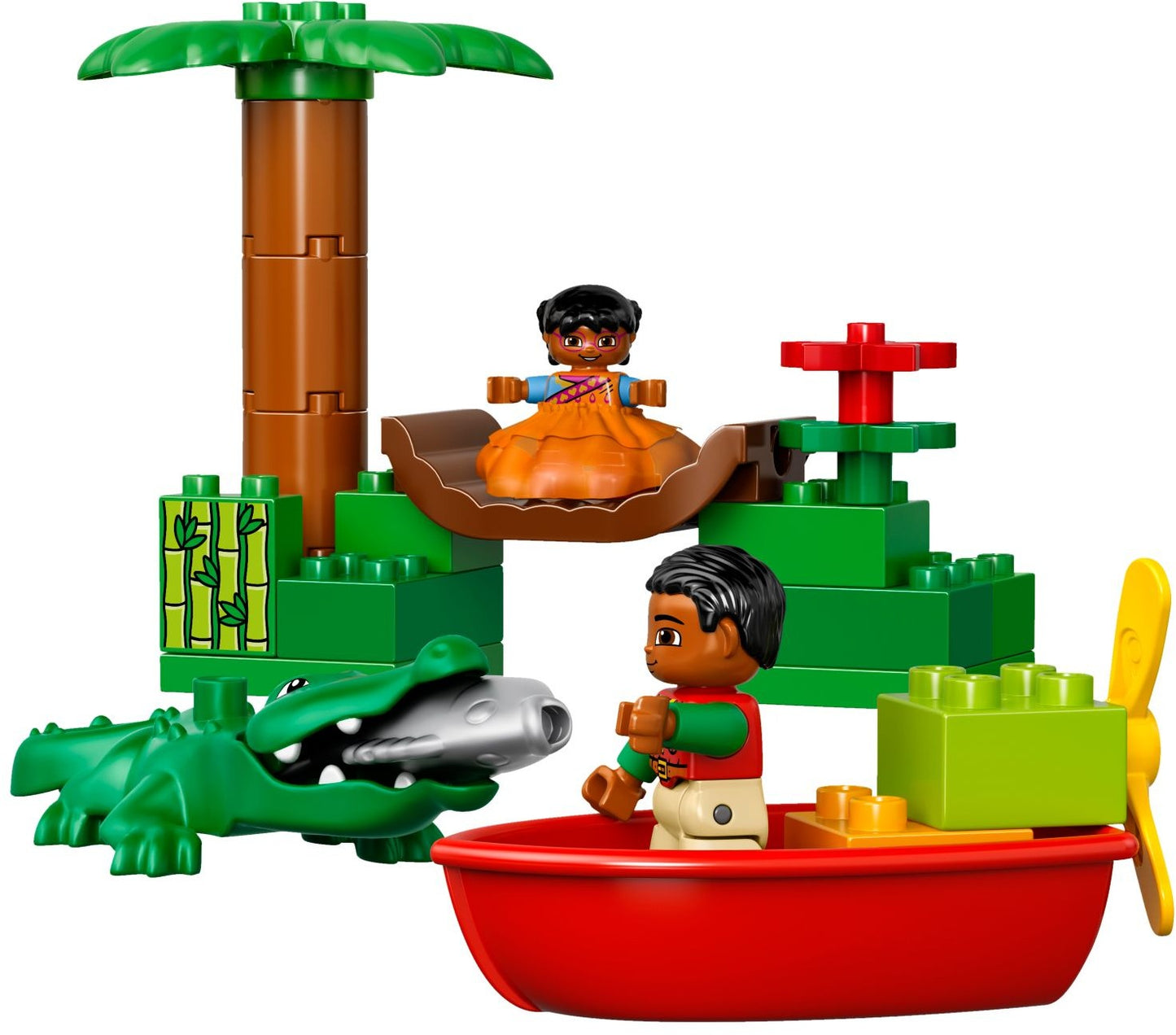 LEGO 10804 Jungle Animals Set with Plane & Ruins