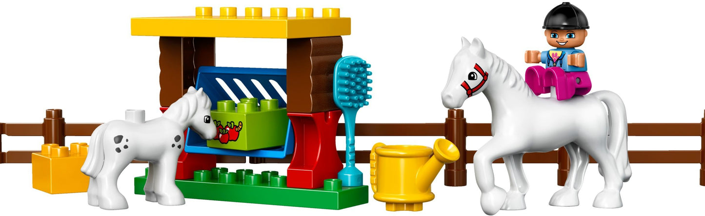 LEGO 10806 DUPLO Horse Stable & Foal Set