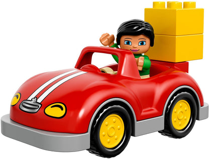 LEGO 10807 DUPLO Horse Trailer: Car, Figure & Animal Playset