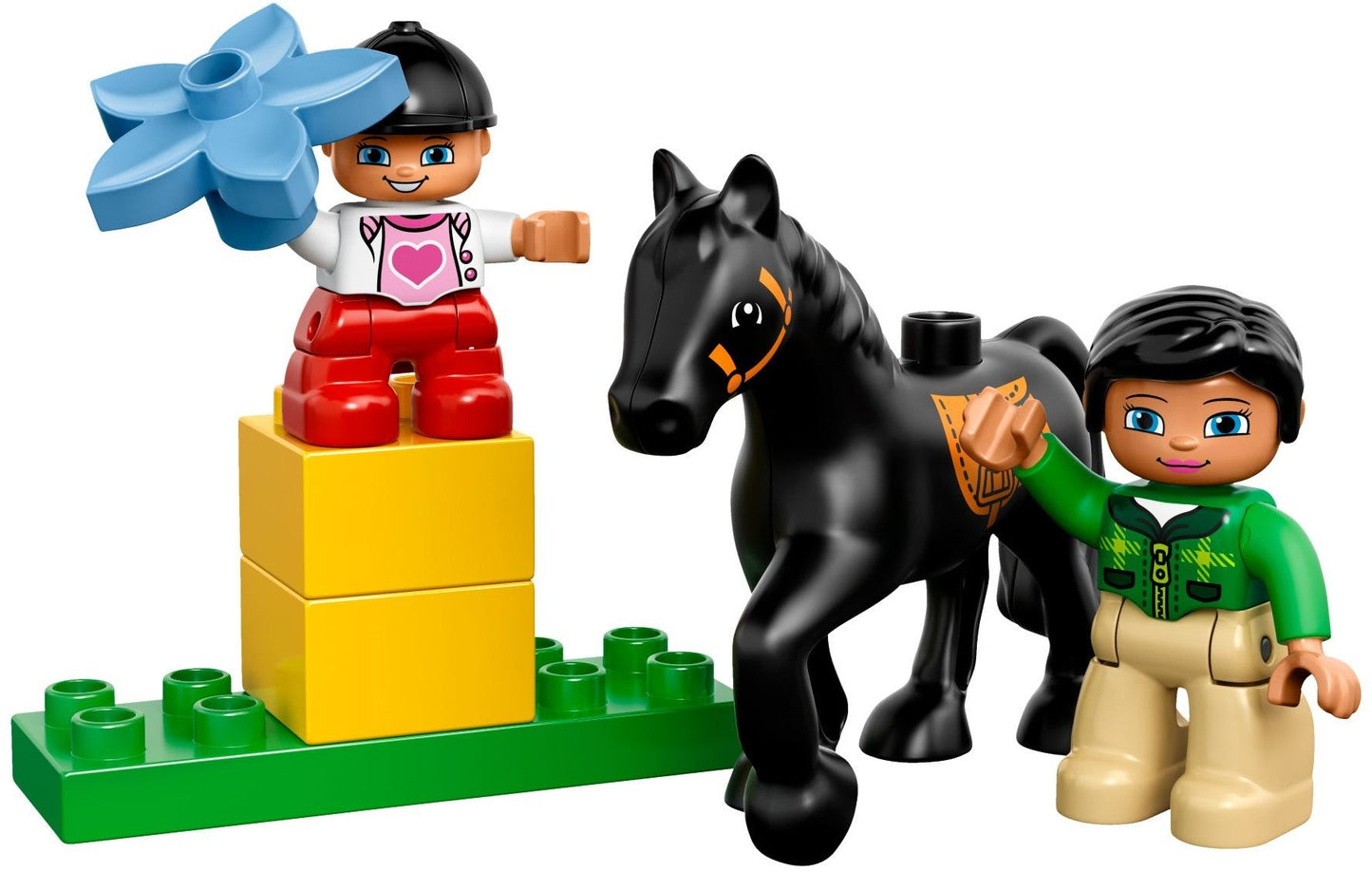 LEGO 10807 DUPLO Horse Trailer: Car, Figure & Animal Playset