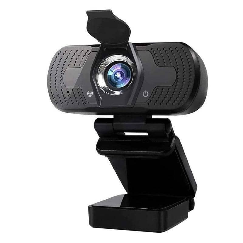 1080p Full HD USB Webcam with Microphone for PC and Laptop - Black - view 2