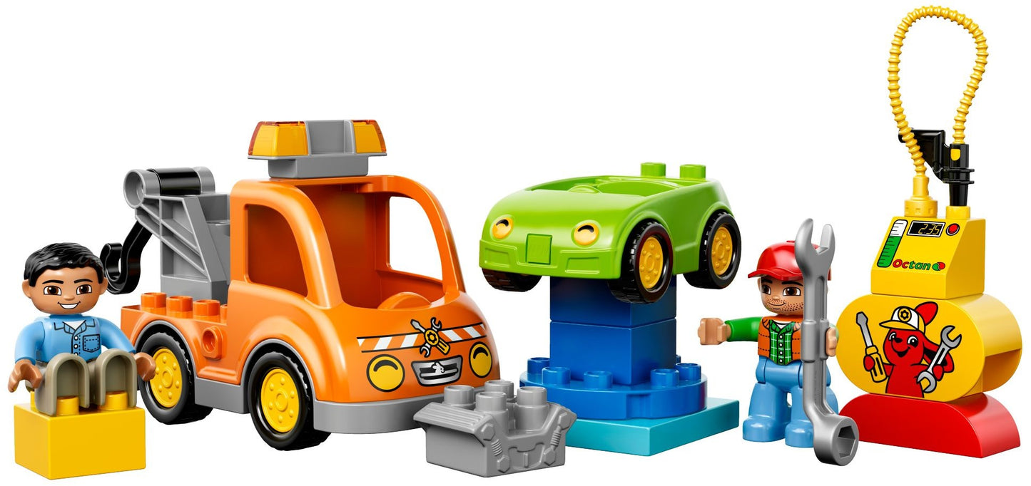 LEGO 10814 DUPLO Tow Truck & Car with Garage Playset