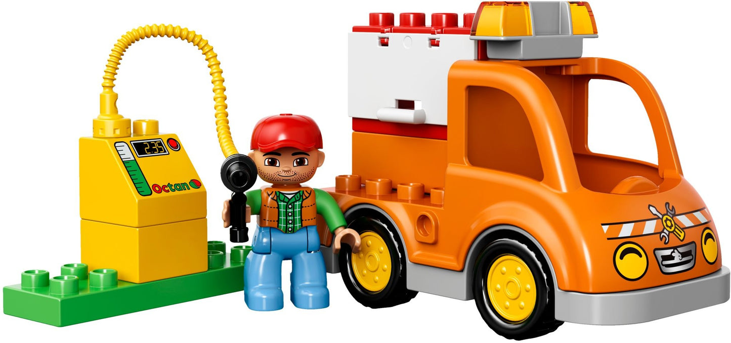LEGO 10814 DUPLO Tow Truck & Car with Garage Playset