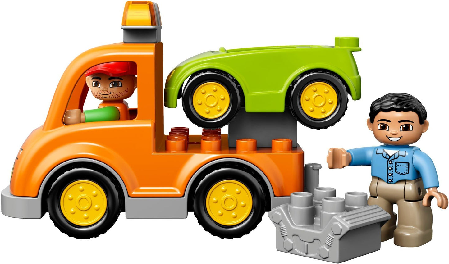 LEGO 10814 DUPLO Tow Truck & Car with Garage Playset