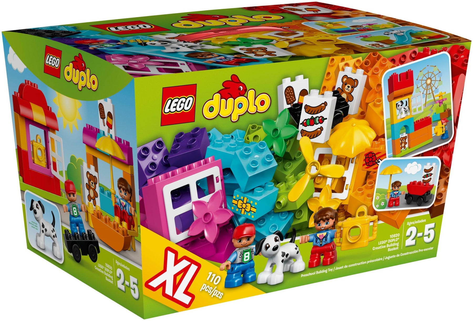 LEGO 10820 DUPLO Town Creative Building Basket Set - SuperSaverAU - view 1