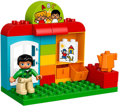 LEGO 10833 DUPLO Town Preschool Playset with Figures
