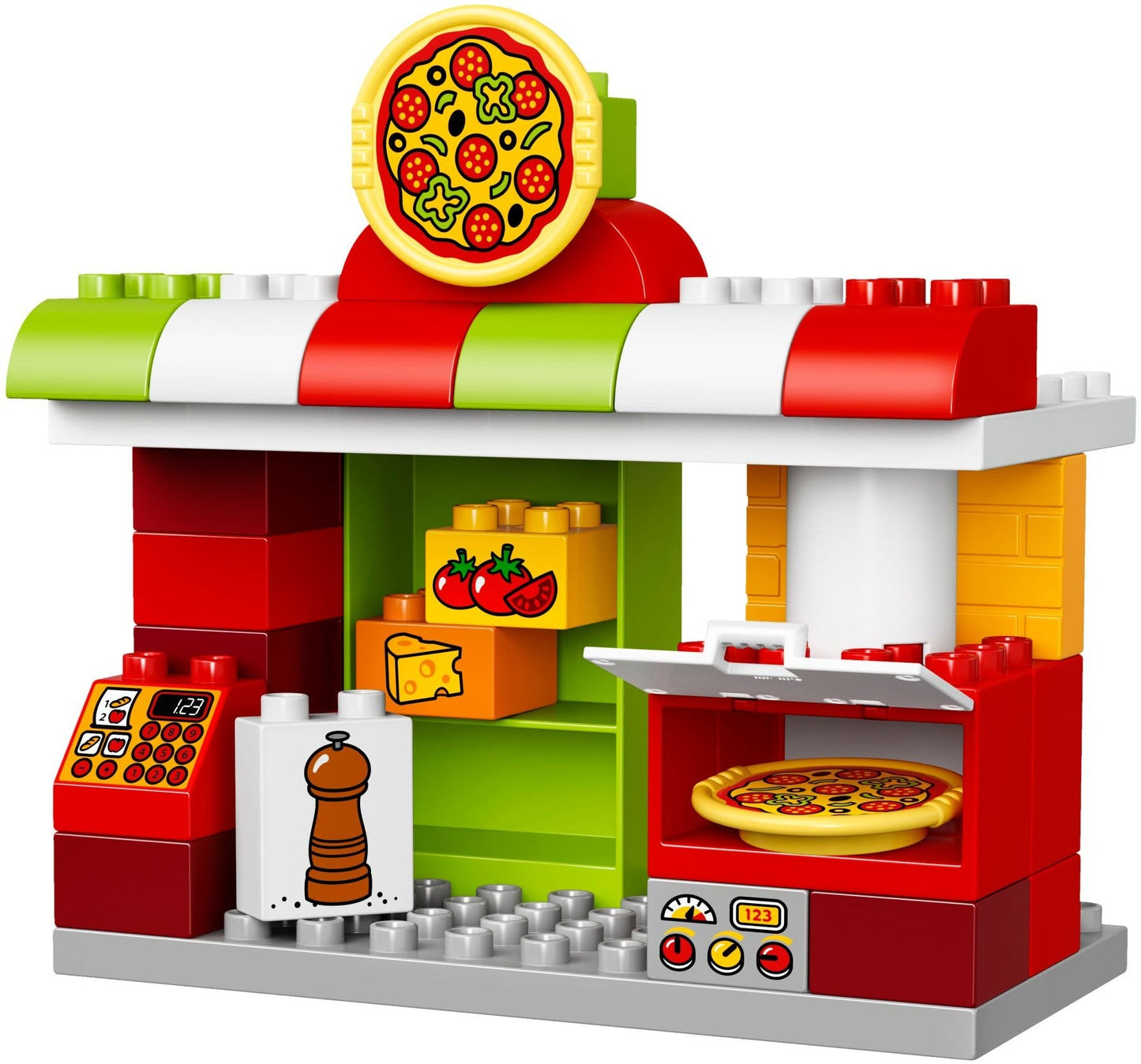 LEGO 10834 DUPLO Pizzeria Playset with Delivery Bike