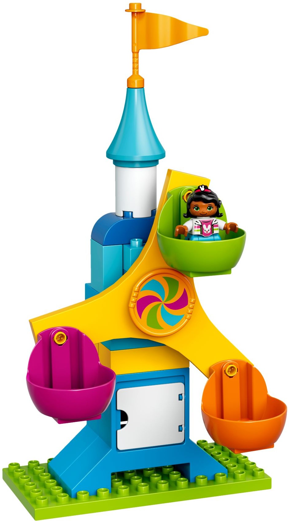 LEGO 10840 DUPLO Town Big Fair Playset with Ferris Wheel & Carousel