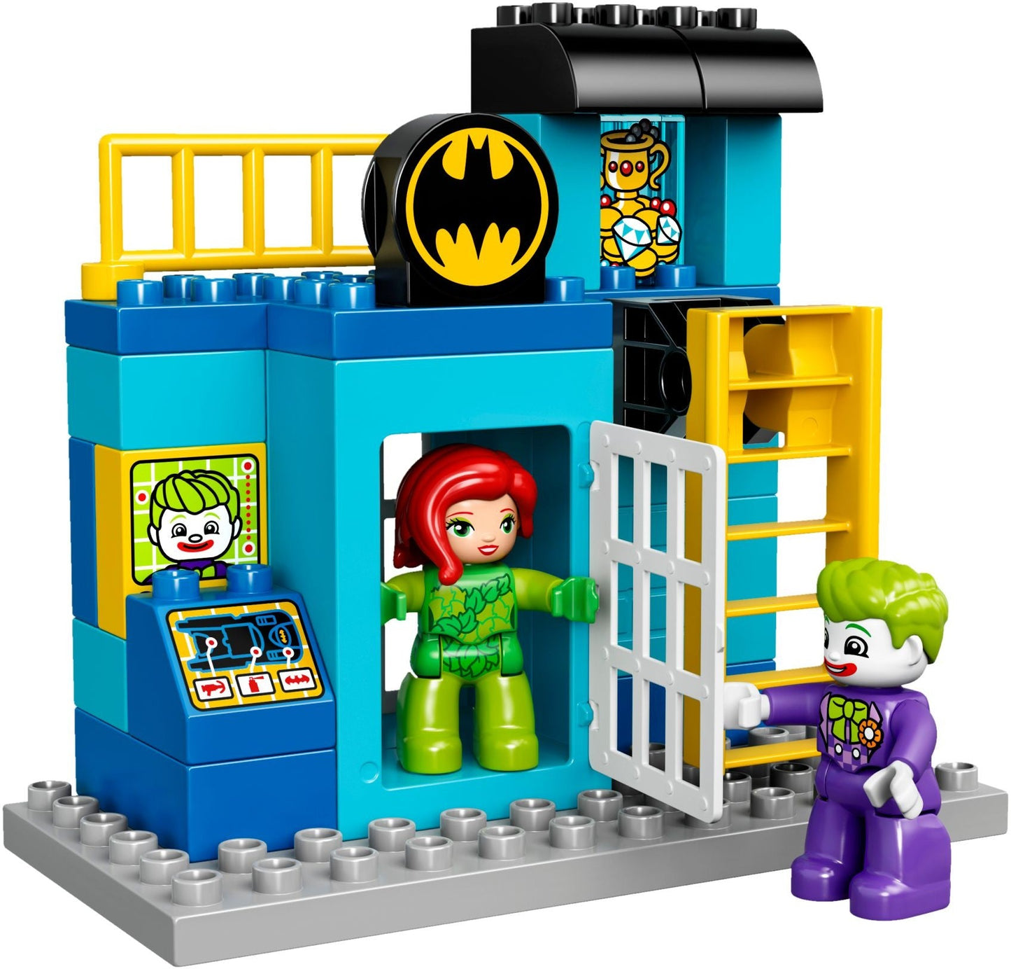 LEGO 10842 Batcave Challenge: Batman vs. Joker & Poison Ivy