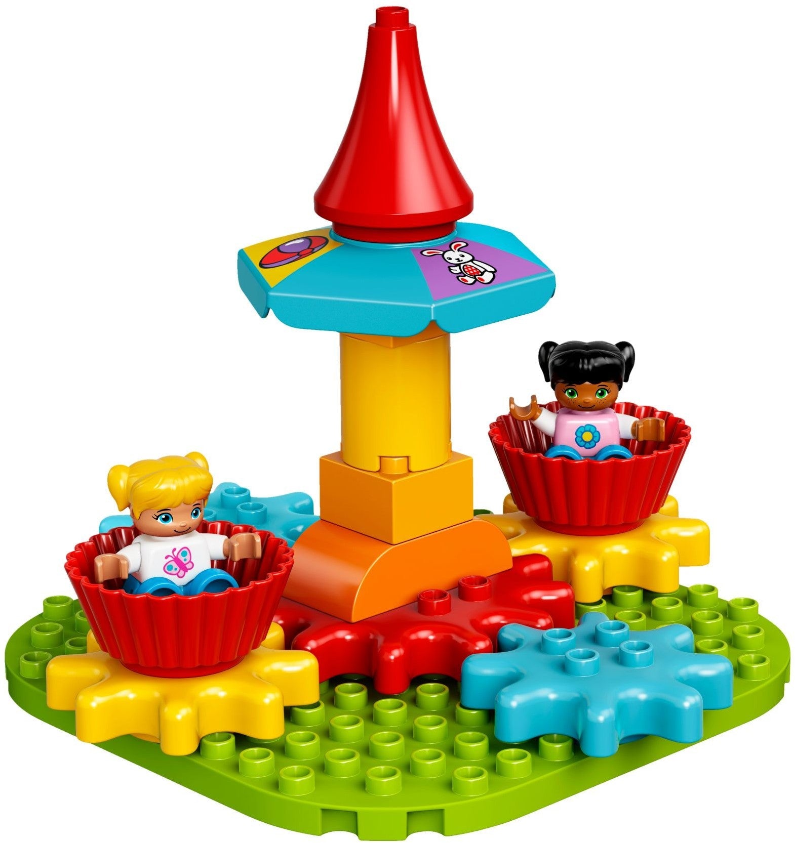 LEGO DUPLO My First Carousel 10845 Toddler Building Set - SuperSaverAU - view 1