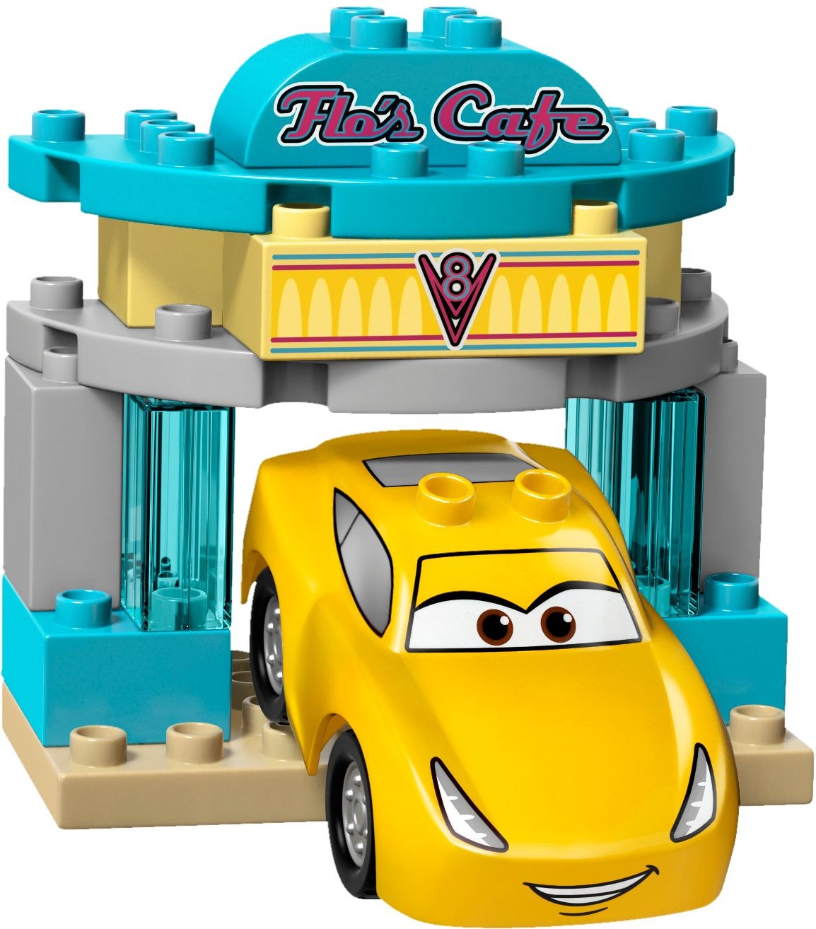 LEGO 10846 DUPLO Disney Pixar Cars 3 Flo's Cafe Playset - SuperSaverAU - view 3