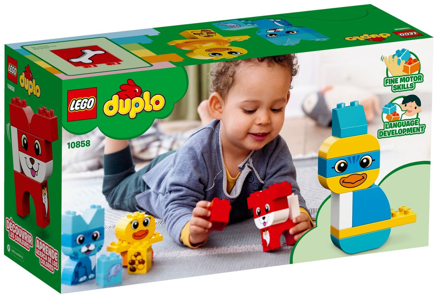 LEGO 10858 DUPLO My First Puzzle Pets: Build & Learn