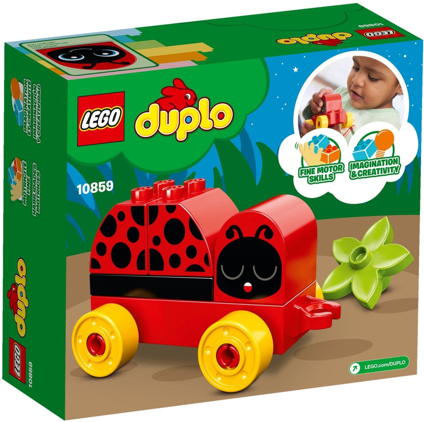 LEGO 10859 My First Ladybug - Buildable Toddler Toy