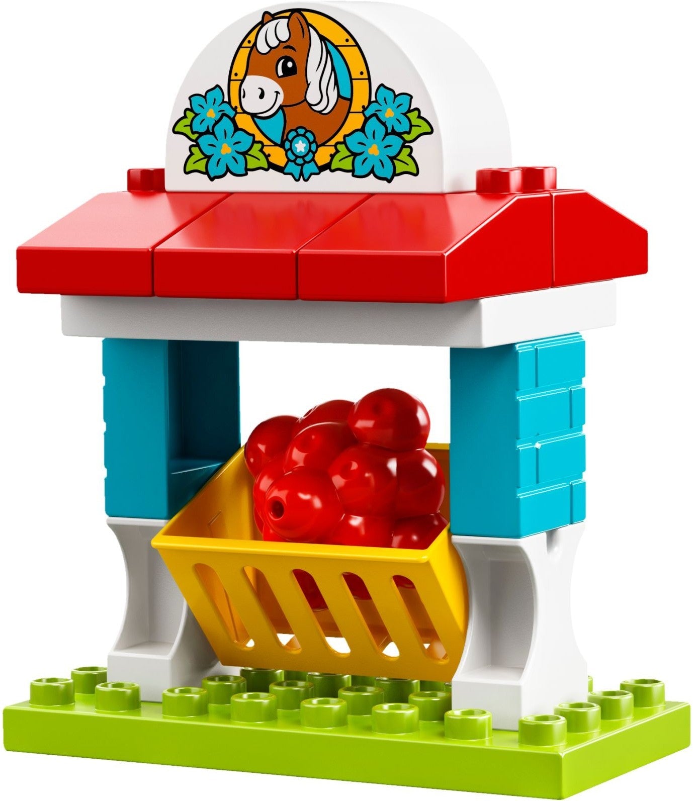 LEGO 10868 DUPLO Town Farm Pony Stable Playset with Figures