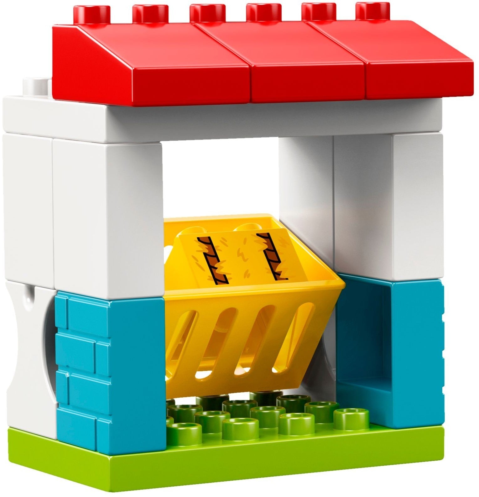 LEGO 10868 DUPLO Town Farm Pony Stable Playset with Figures - SuperSaverAU - view 3