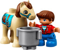 LEGO 10868 DUPLO Town Farm Pony Stable Playset with Figures - SuperSaverAU - view 5