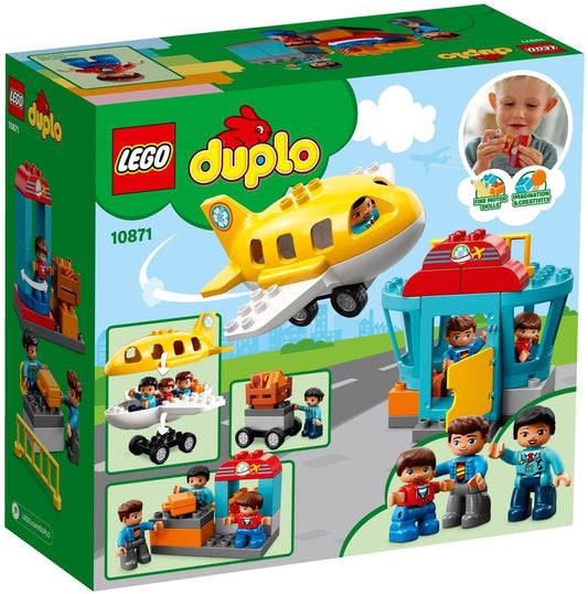 LEGO 10871 DUPLO Airport Toy for Toddlers 2-5 Years Old