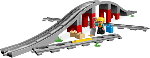 LEGO 10872 Train Bridge & Tracks for Toddlers - SuperSaverAU - view 1