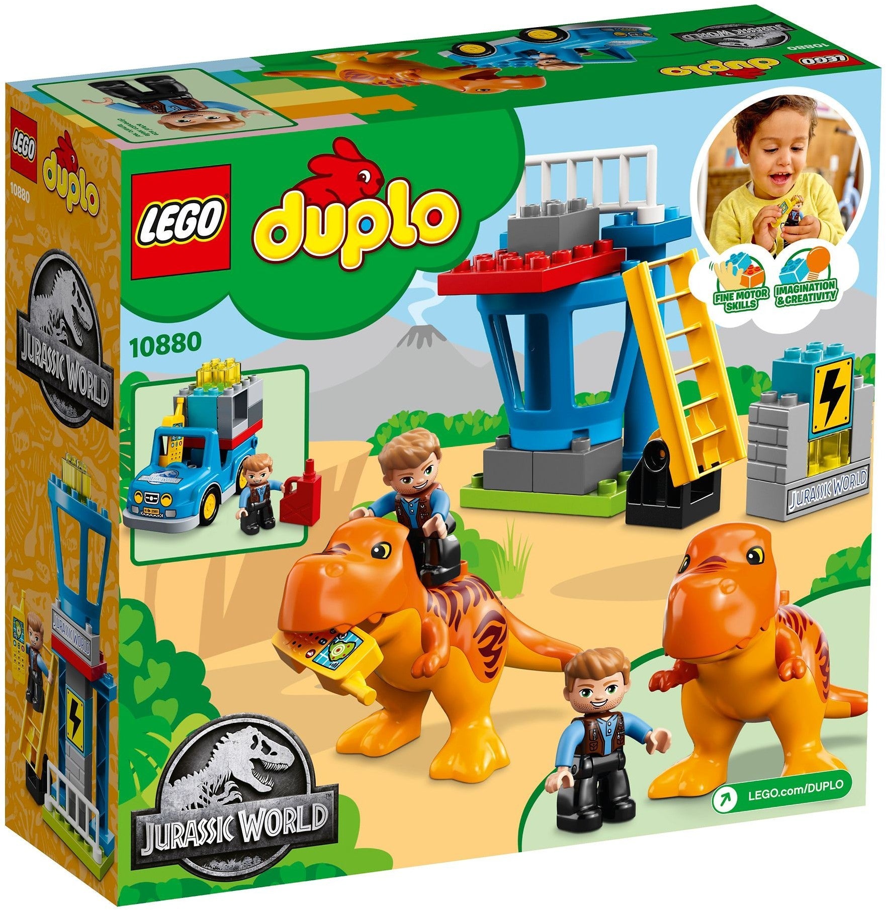 LEGO 10880 T. rex Tower: Jurassic World Dinosaur Toy - SuperSaverAU - view 3