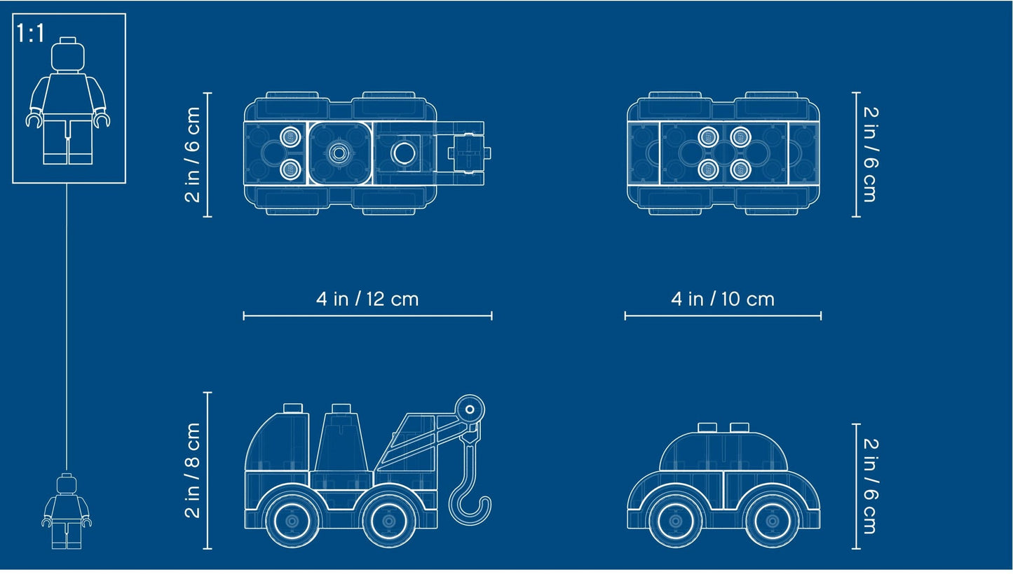 LEGO 10883 My First Tow Truck | Toddler Building Toy Car