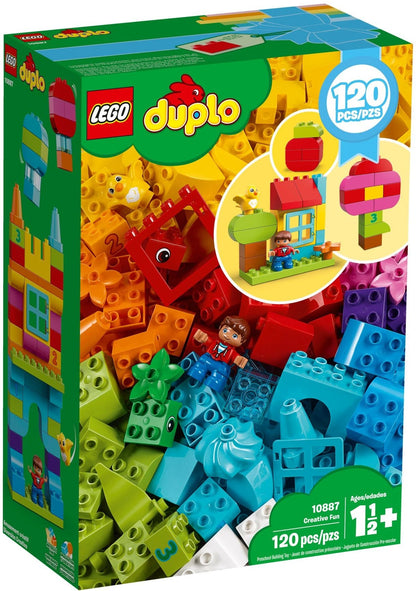 LEGO 10887 DUPLO Creative Fun Building Bricks & Ideas 120 pcs
