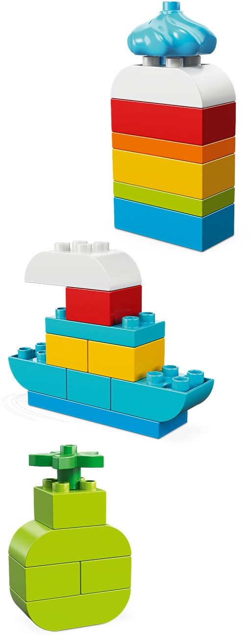 LEGO 10887 DUPLO Creative Fun Building Bricks & Ideas 120 pcs