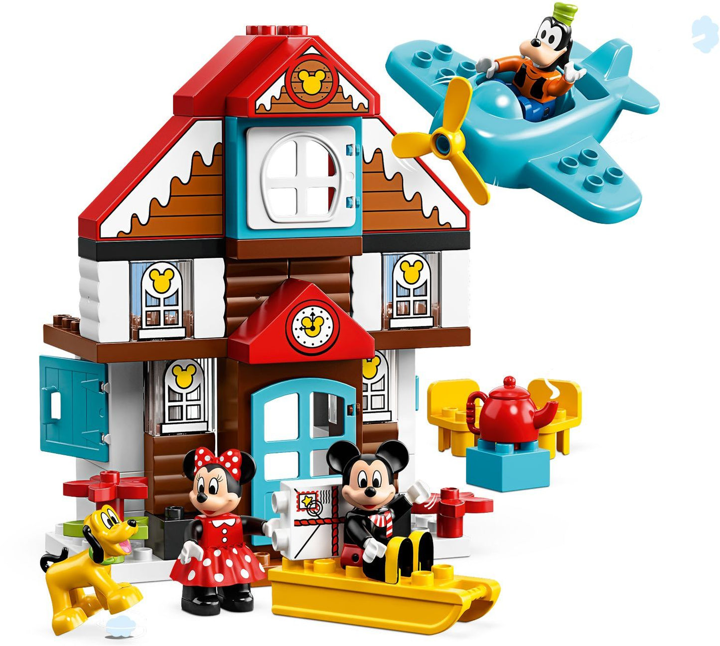 LEGO 10889 Mickey's Vacation House: Build & Play All Year!