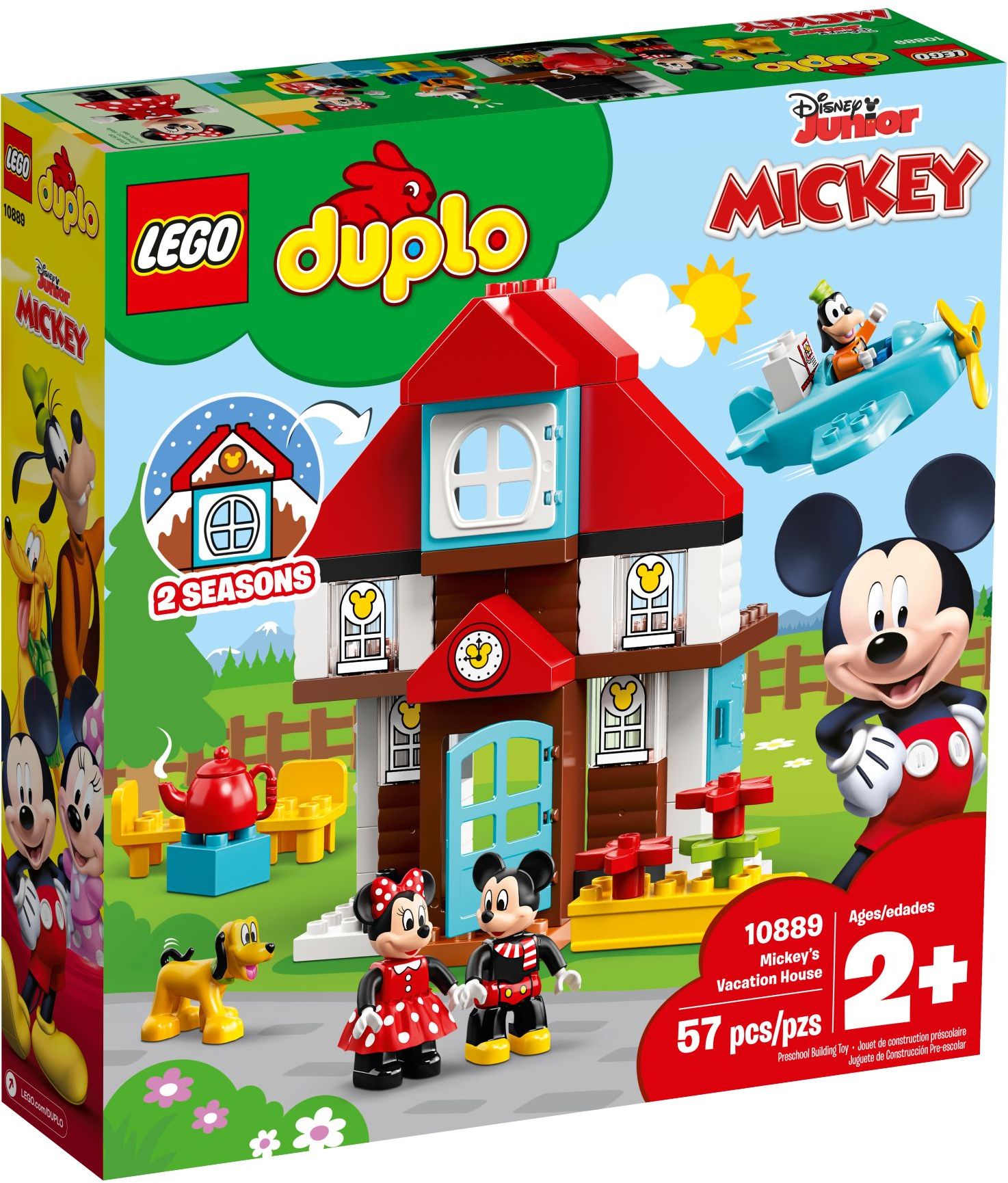 LEGO 10889 Mickey's Vacation House: Build & Play All Year! - SuperSaverAU - view 4