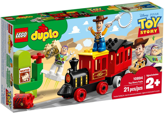 LEGO 10894 Toy Story Train DUPLO Set with Woody & Buzz