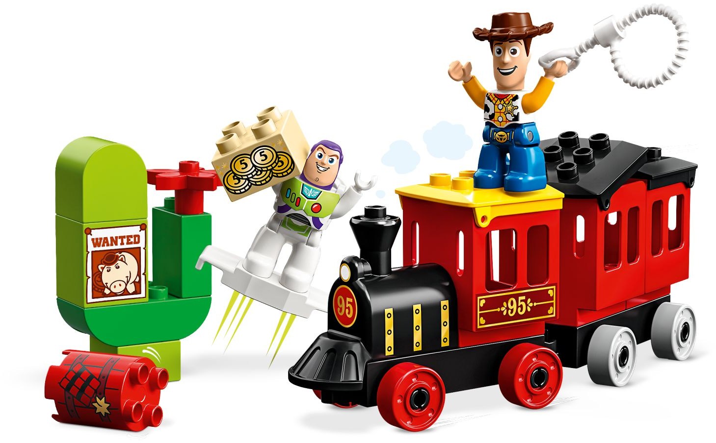 LEGO 10894 Toy Story Train DUPLO Set with Woody & Buzz - SuperSaverAU - view 2