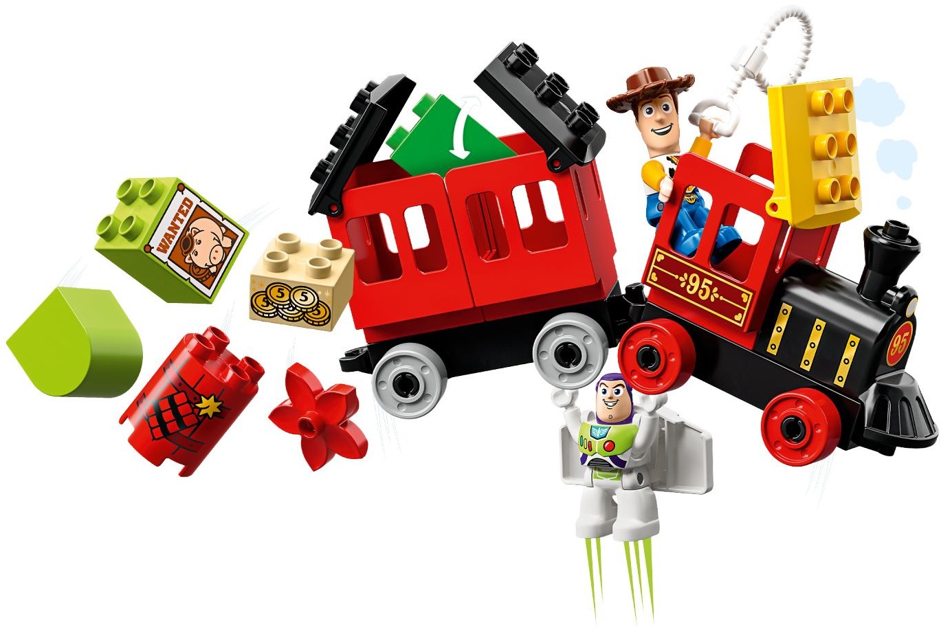 LEGO 10894 Toy Story Train DUPLO Set with Woody & Buzz - SuperSaverAU - view 3