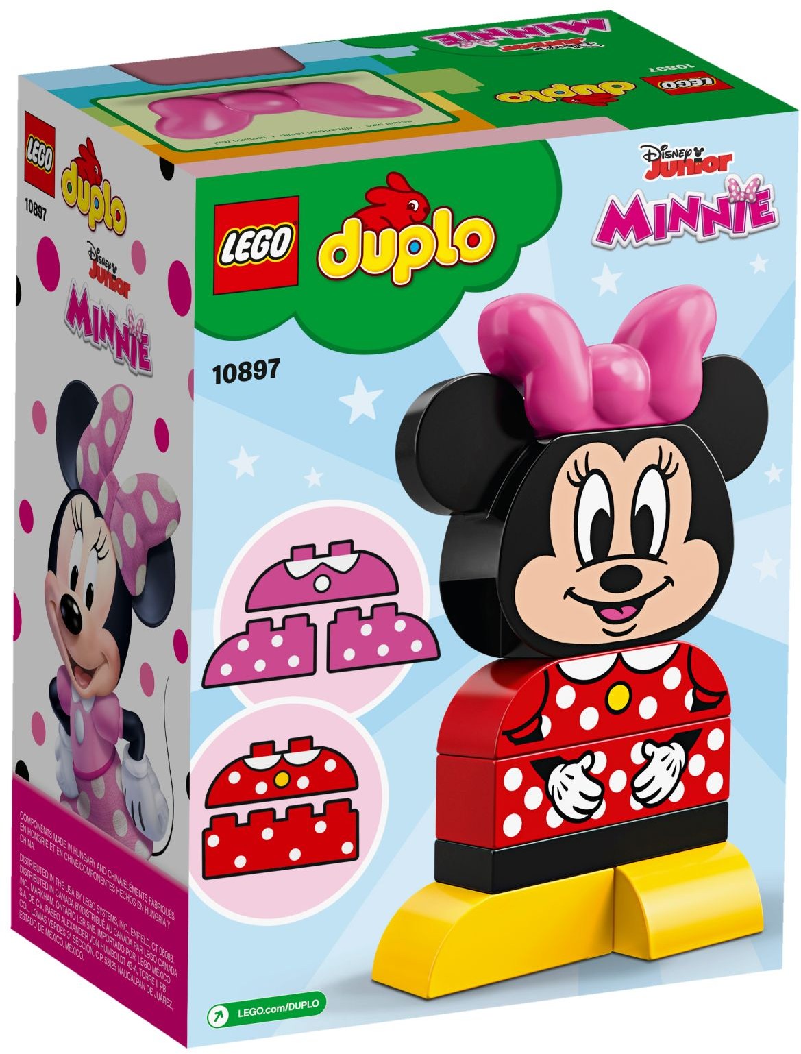 LEGO 10897 DUPLO My First Minnie Build: Toddler Puzzle Toy - SuperSaverAU - view 4