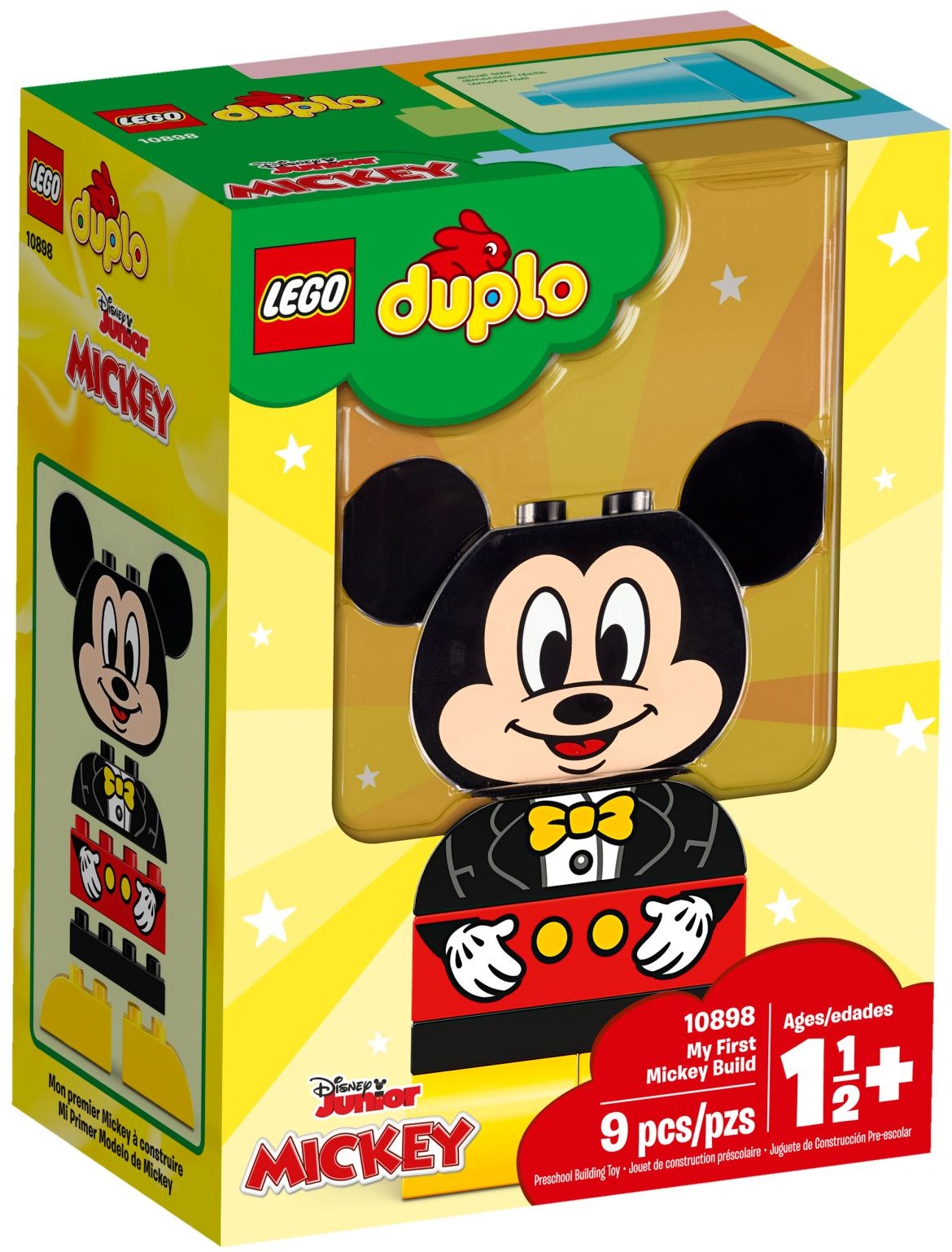 LEGO 10898 My First Mickey Build: Toddler 3D Puzzle