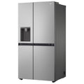 LG 635L Side by Side Fridge - Stainless Steel, Plumbed Ice and Water Dispenser, Surround Cooling - GS-L600PL
